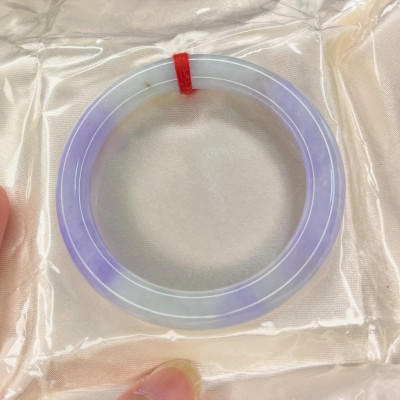 紅春妖紫胖圓條手鐲